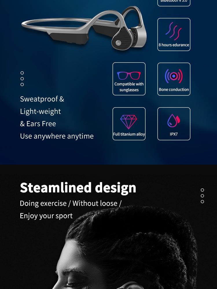 Bone Conduction Headphones