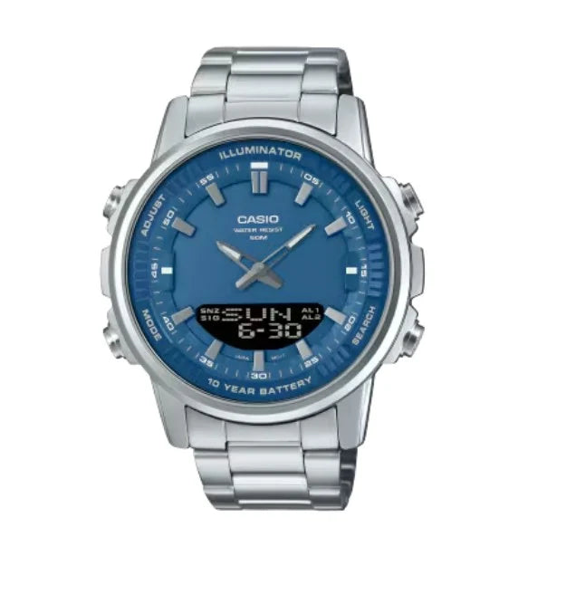 Turquoise Dial Men Watch